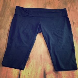 Mossimo cropped fold over leggings